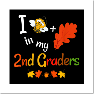 Fall Second Grade Teacher Believe In My 2nd Graders Autumn Posters and Art